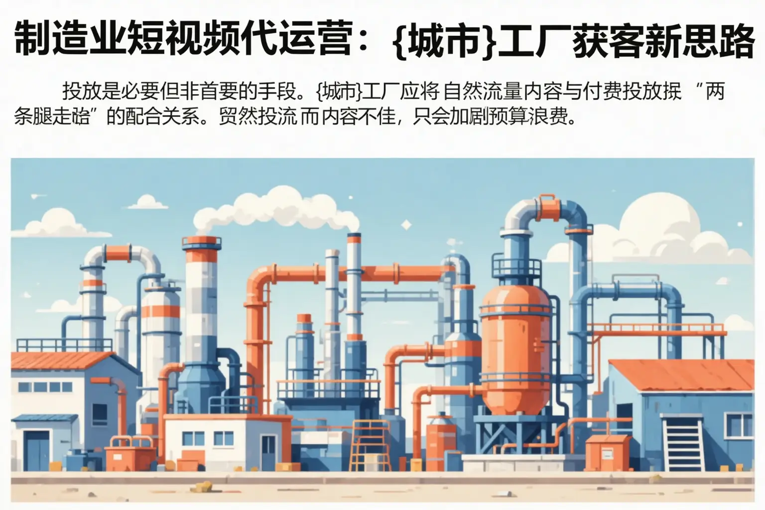制造业短视频代运营:环江工厂获客新思路